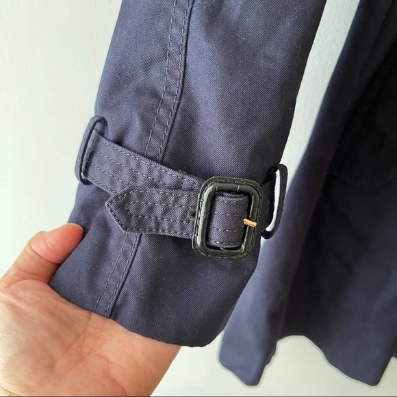 J. Crew Matinee Hooded Trench Coat Style 36326 Size 10 - Picture 9 of 14